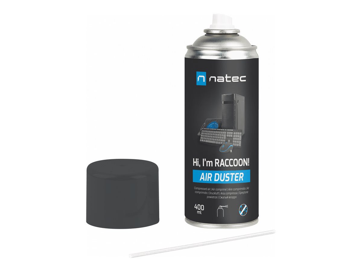 Natec Racoon Air, Air Duster, 400 ml