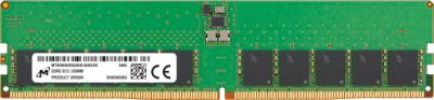 Server Memory Module, MICRON, DDR5, 32GB, UDIMM/ECC, 5600 MHz, CL 46, 1.1 V, MTC20C2085S1EC56BR