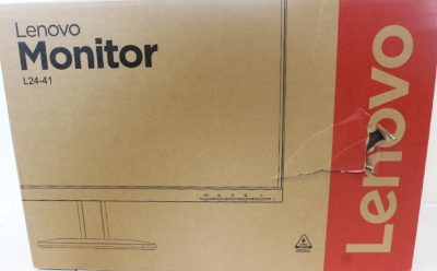 Lenovo L24-41 23.8 IPS 1920x1080/16:9/250 nits/HDMI/Raven Black/3Y Warranty, Lenovo L24-41, 23.8 ", IPS, FHD, 16:9, 100 Hz, 4/6 ms, 1920 x 1080 pixels, 250 cd/m², HDMI ports quantity 1, Raven Black, Warranty 36 month(s)