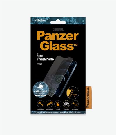 Apple, For iPhone 12 Pro Max, Tempered Glass, Transparent, Privacy glass