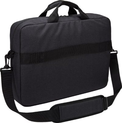 Huxton, Fits up to size 16 ", Laptop attaché, Shoulder strap, Black