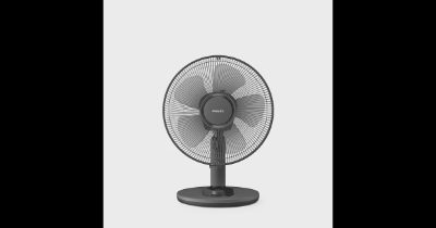 PHILIPS 1000. sērijas galda ventilators, melns