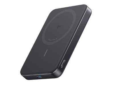 Anker MagGo Wireless Powerbank (With 30W C port, Ultra slim), A1664H11, 10000 mAh, Black