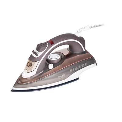 Iron, AD 5030, Steam Iron, 3000 W, Water tank capacity 310 ml, Continuous steam 20 g/min, Brown