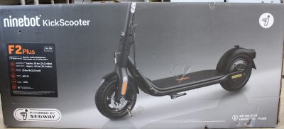 Segway, Kickscooter F2 Plus E, Black, 24 month(s)