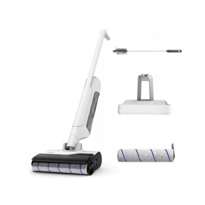 TEFAL Vacuum Cleaner, GF7540FO X-Clean 10, Cordless operating, Stick, 200 W, 100-240 V, Operating time (max) 60 min, White/Silver