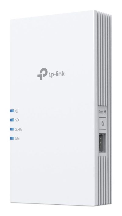 TP-LINK BE3600 Dual-Band Wi-Fi 7 Range Extender, RE220BE, 802.11ax, 1000 Mbit/s, Ethernet LAN (RJ-45) ports 1, MU-MiMO No, no PoE, Antenna type 2x External