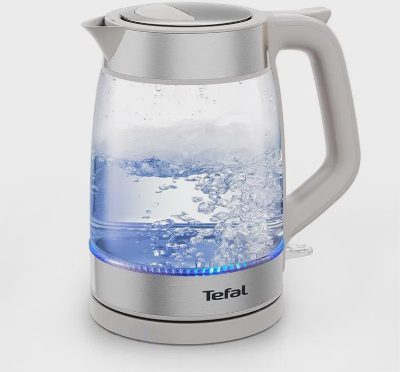 TEFAL tējkanna 1.7 l, sudraba/caurspīdīga