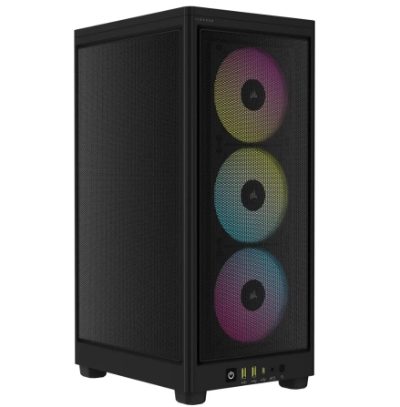 RGB AIRFLOW PC Case, 2000D, Black, Mini-ITX, SFX