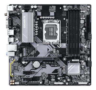 Gigabyte B760M D3HP WIFI6, Processor family Intel, Processor socket LGA1700, DDR5, Supported hard disk drive interfaces M.2, SATA, Number of SATA connectors 4