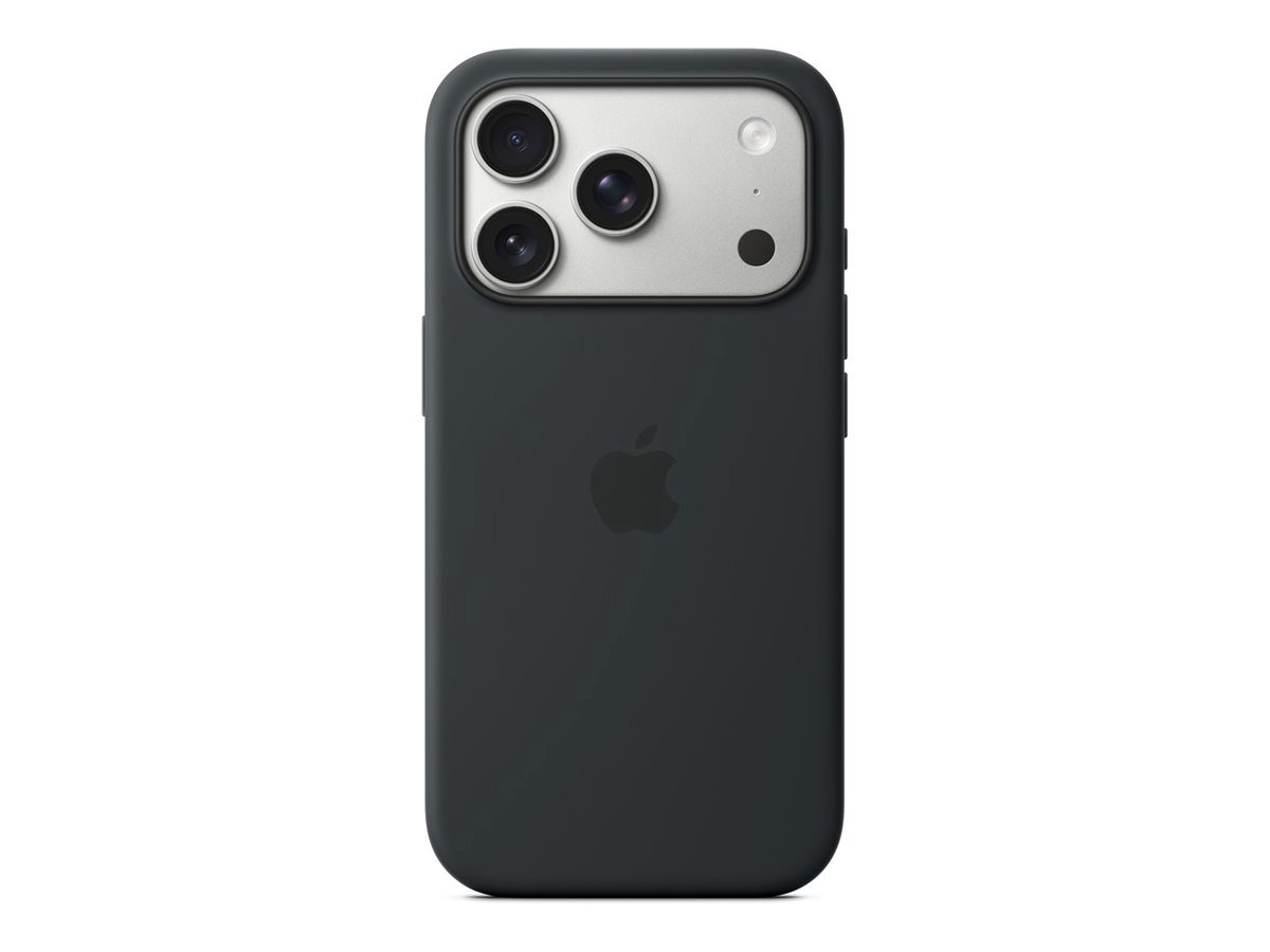 Apple Back cover, Apple, iPhone 17 Pro, Silicone, Black, MagSafe