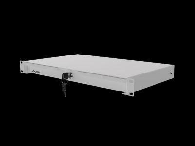 Lanberg 19" Drawer 1U/483x270 mm max load capacity up to 30 kg assembly, Grey, Lanberg