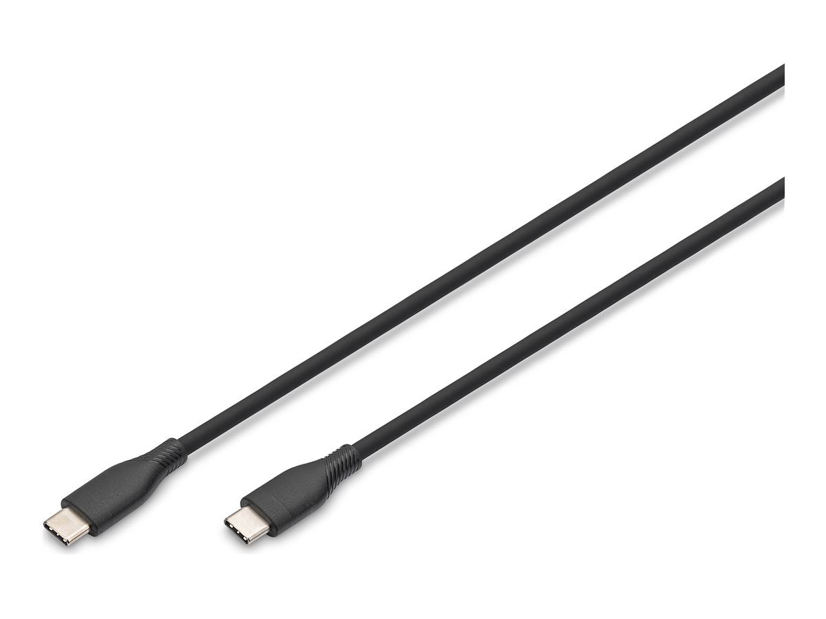 USB-C silicone connection cable, 1m, AK-300341-010-S