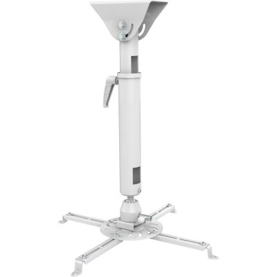 Projector Ceiling mount, Turn, Tilt, White