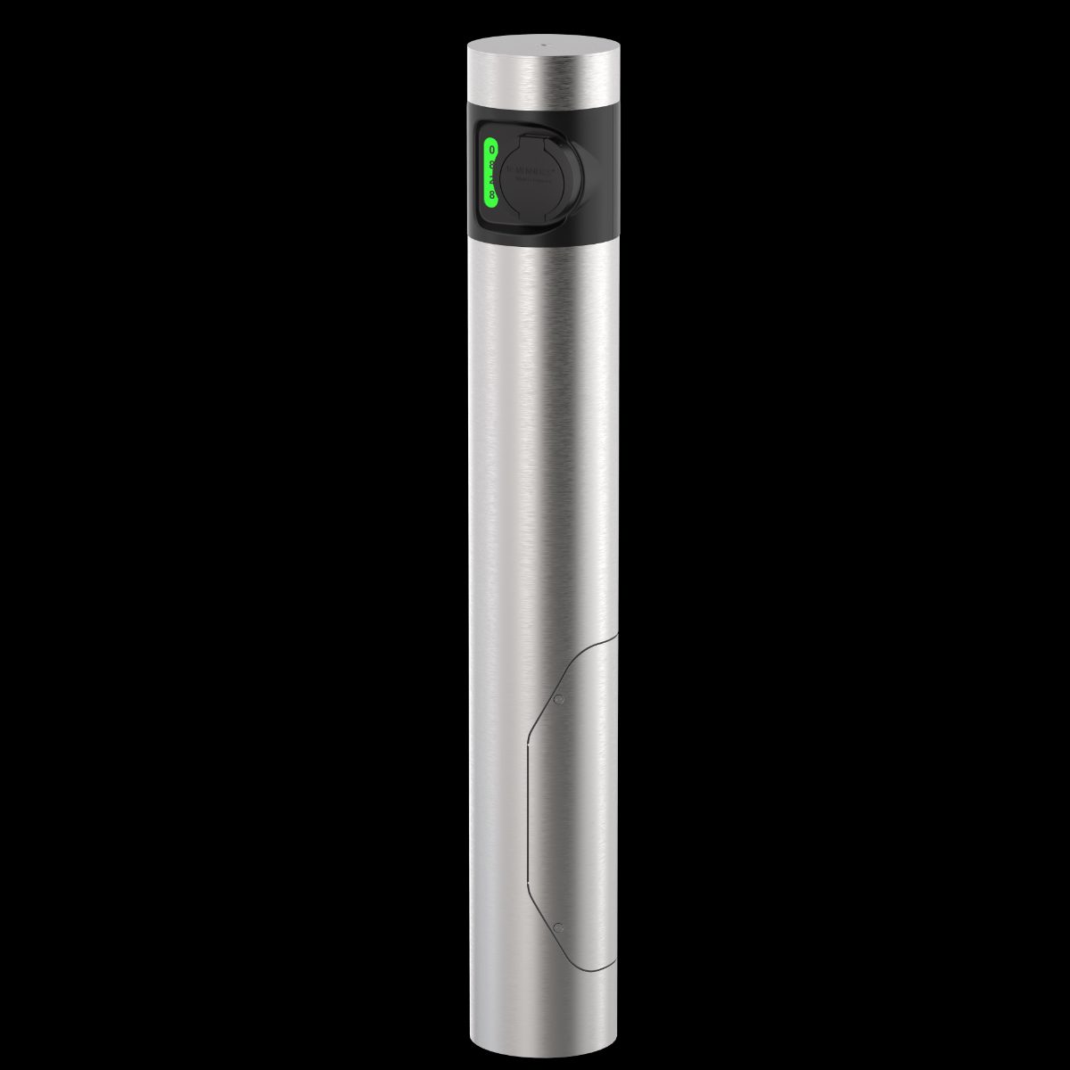 In balance Grid Charging Station 2x22kW, Socket, 4G (LTE), RFID, PC1-U-R