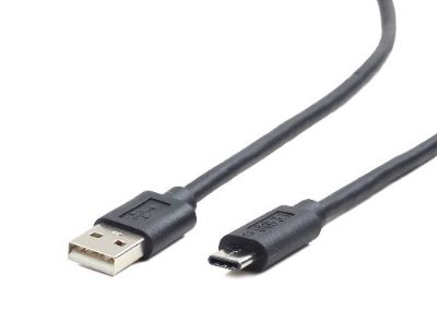 Cablexpert CCP-USB2-AMCM-1M USB 2.0 AM to Type-C cable (AM/CM), 1 m, Cablexpert