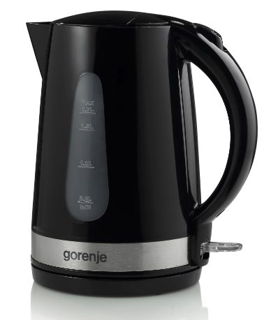 Kettle, K17BK, Standard, 2200 W, 1.7 L, Plastic/Metal, 360° rotational base, Black