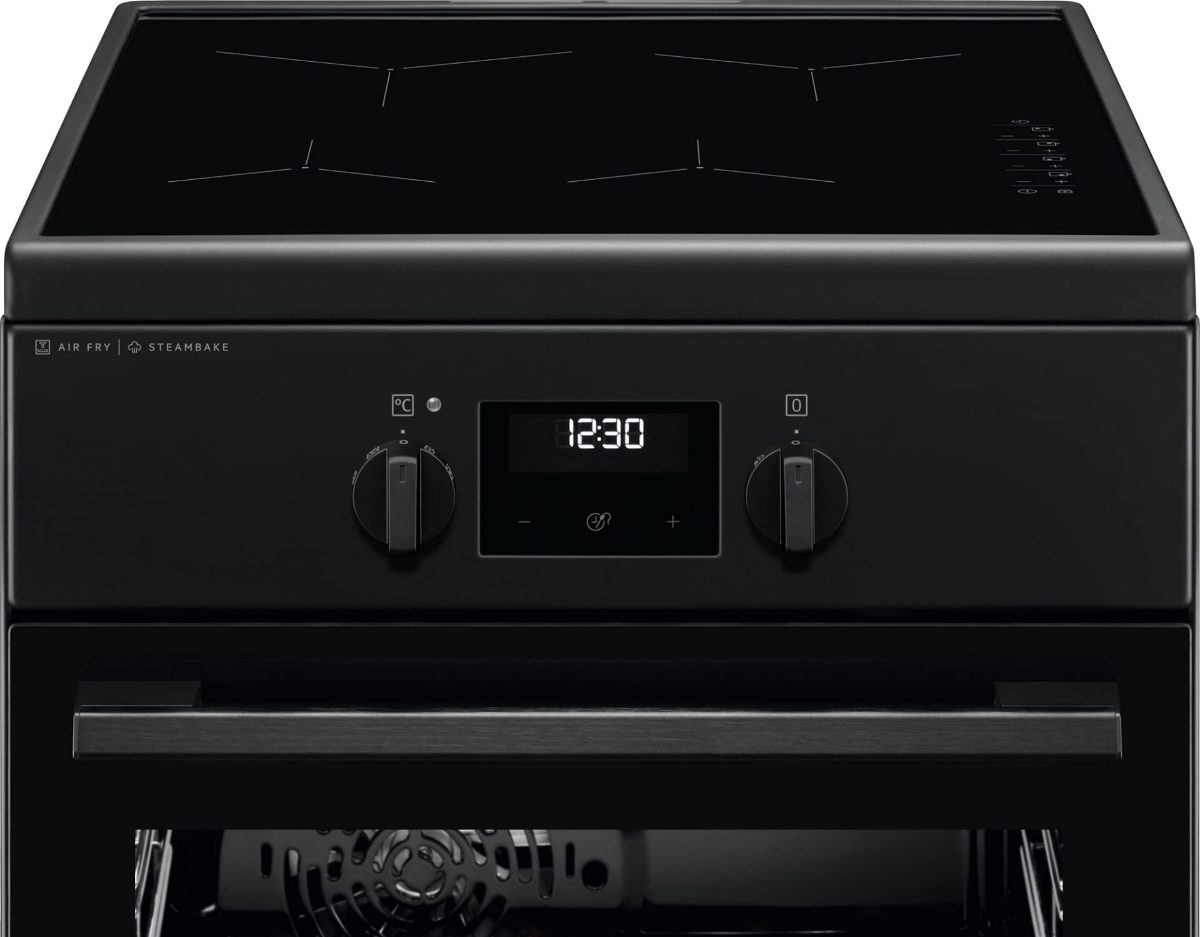 Electrolux elektriskā plīts ar elektrisko cepeškrāsni un indukcijas virsmu, 50cm