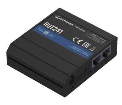 LTE Router, RUT241, 802.11n, 10/100 Mbit/s, Ethernet LAN (RJ-45) ports 1, Mesh Support No, MU-MiMO No, 2G/3G/4G, Antenna type 2 x SMA for LTE, 1 x RP-SMA for WiFi