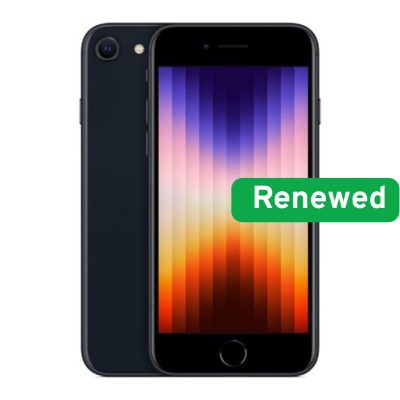 Apple Renewed Grade B, Apple iPhone SE (2020), Black, 4.7 ", Retina HD, A13 Bionic, 3 GB, 64 GB