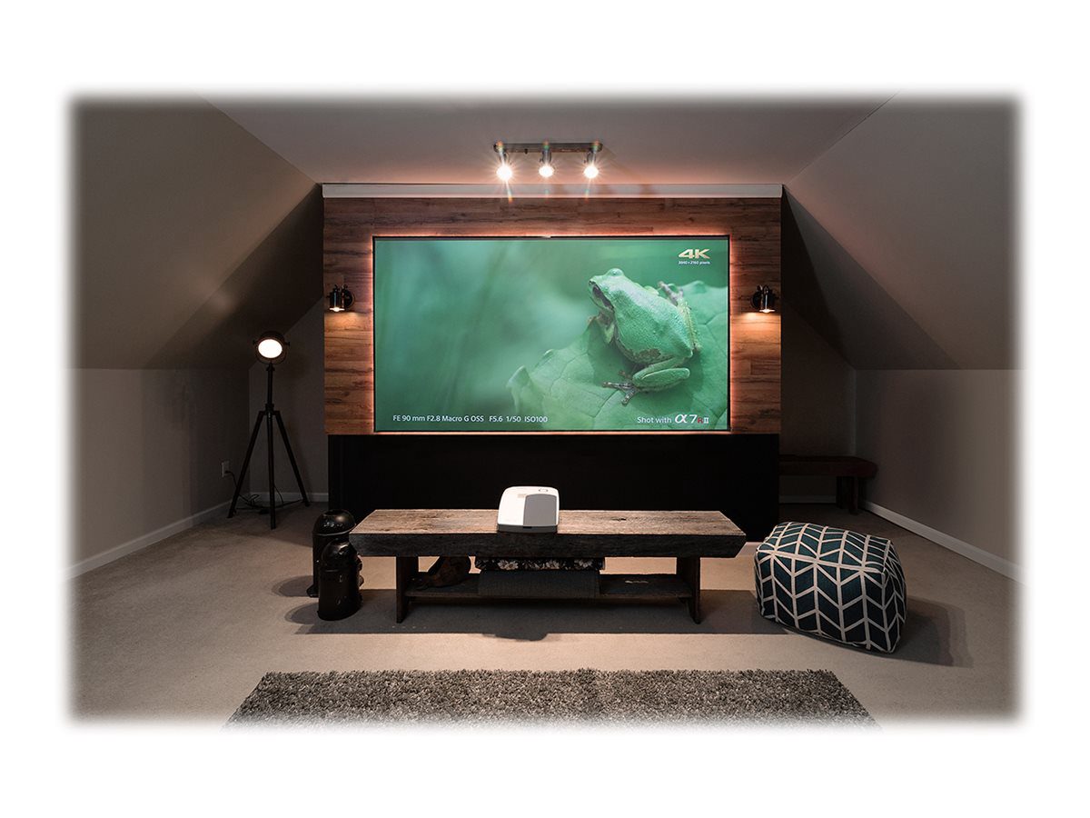 Fixed Frame Projection Screen, AR120H-CLR3, Diagonal 120 ", 16:9, Black