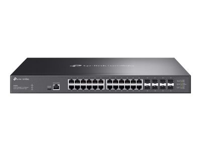 TP-LINK SX3832 Omada 24-Port 10GBASE-T L2+ Managed Switch with 8 10GE SFP+ Slots, TP-LINK