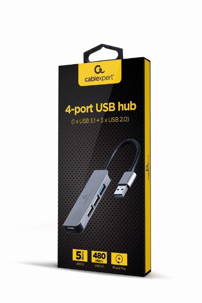 I/O HUB USB3 4PORT/UHB-U3P1U2P3-01 GEMBIRD