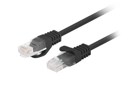 Patch Cord cat. 5E UTP, PCU5-10CC-0750-BK, Wire gauge: 26AWG (7 x 0,16mm), Black