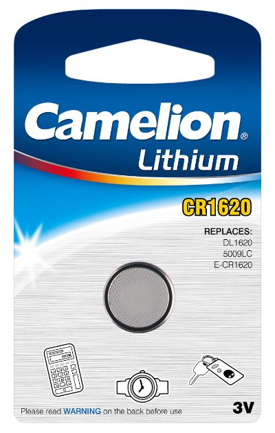 CR1620, Lithium, 1 pc(s)