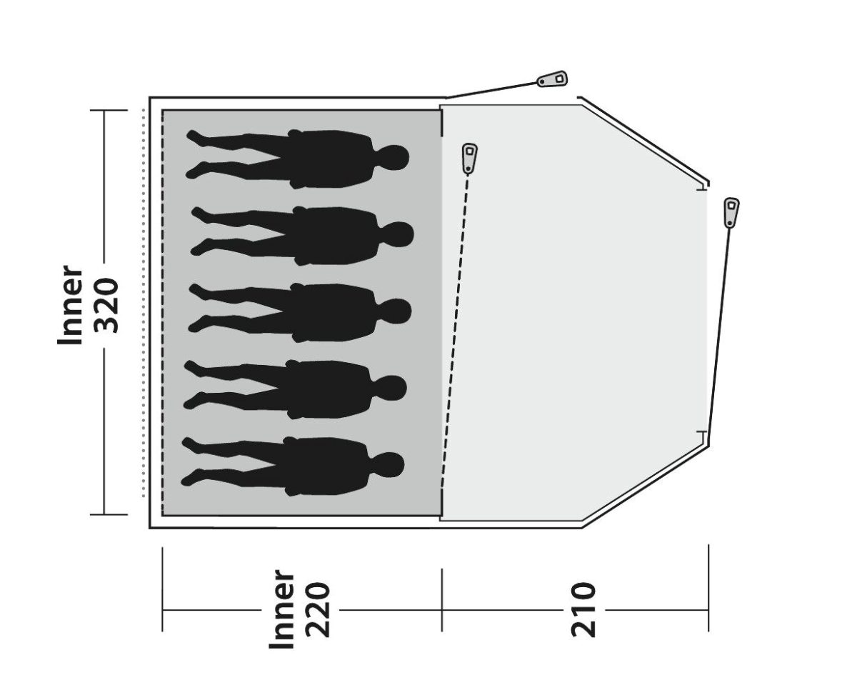 Tent, Earth 5, 5 person(s)