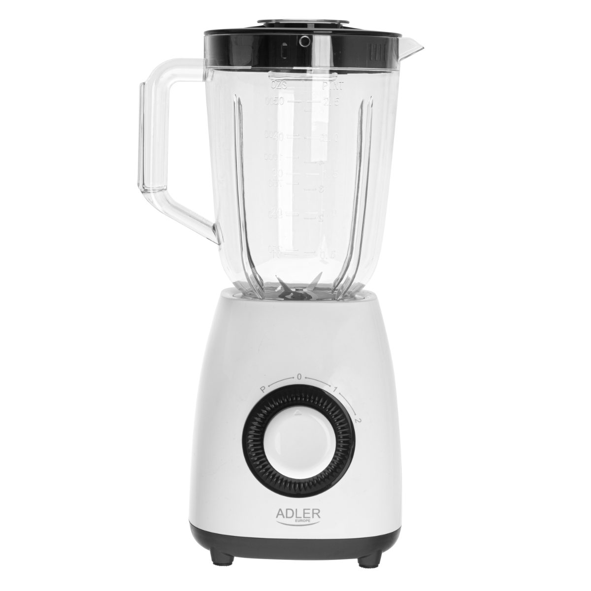 Blender with jar, AD 4085, Tabletop, 1000 W, Jar material Plastic, Jar capacity 1.5 L, White