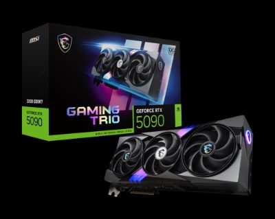 MSI GeForce RTX 5090 32G GAMING TRIO OC, NVIDIA, 32 GB, GeForce RTX 5090, GDDR7, HDMI ports quantity 1, PCI Express Gen 5