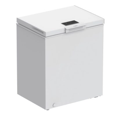 Whirlpool Freezer, W3RHS14EW, Energy efficiency class E, Chest, Free standing, Height 85 cm, Total net capacity 142 L, Display, White