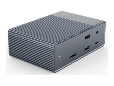 Docking Station, HyperDrive Universal GEN2 ThunderBolt 3, Ethernet LAN (RJ-45) ports 1, DisplayPorts quantity 1, Ethernet LAN