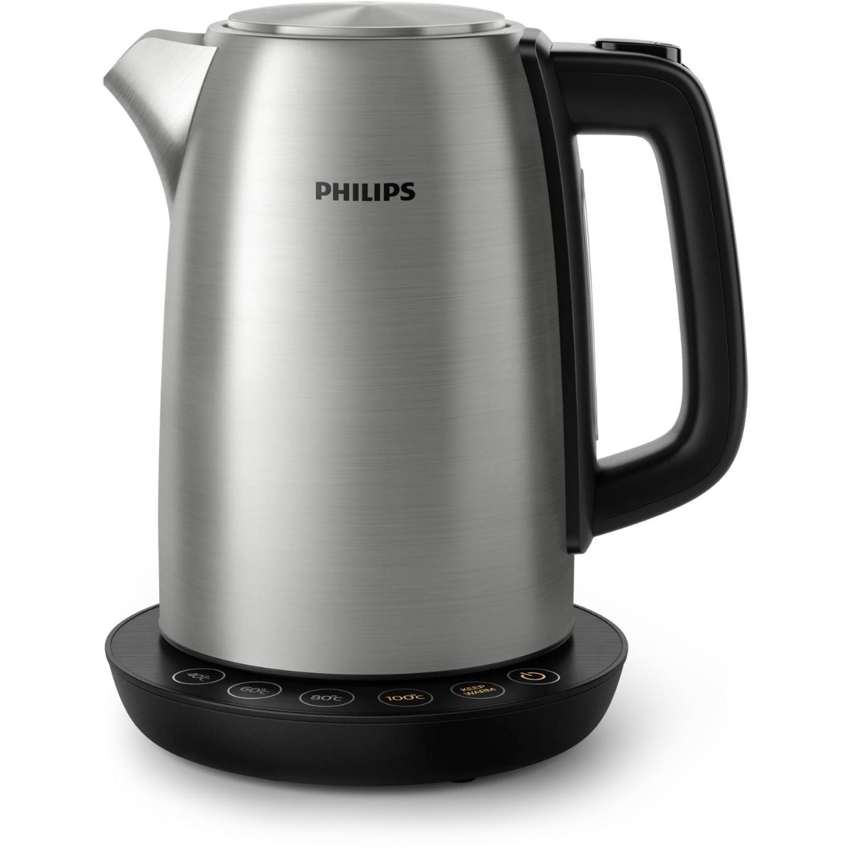 Kettle, HD9359/90, Electric, 2200 W, 1.7 L, Plastic/Stainless Steel, 360° rotational base, Grey