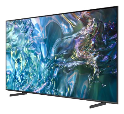 TV Set, SAMSUNG, 43", 4K/Smart, QLED, 3840x2160, Wireless LAN, Bluetooth, Tizen, Black, QE43Q60DAUXXH