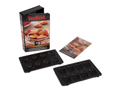 TEFAL Madeleine plates for cookies XA801512 Black, TEFAL, Madeleine plates, XA801512, Black