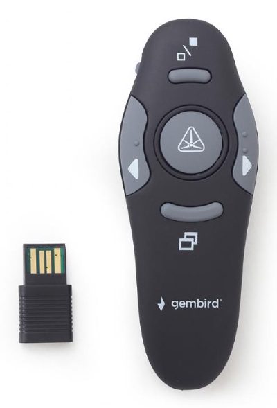 Gembird Wireless presenter with laser pointer, WP-L-11