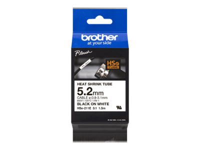 HSe-211E, Black on white, Thermal, Roll (0.52 cm x 1.5 m)