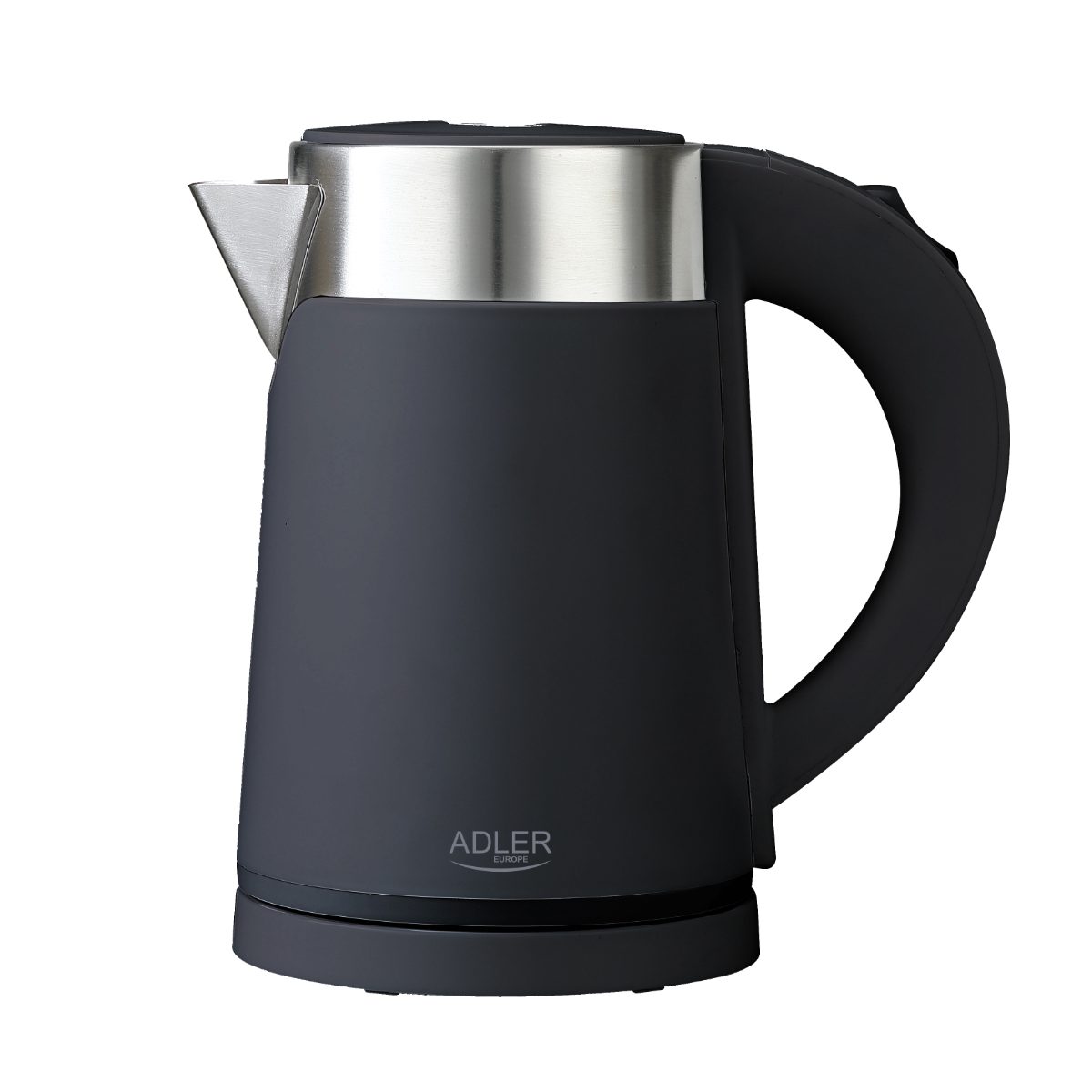 Kettle, AD 1372, Electric, 800 W, 0.6 L, Plastic/Stainless steel, 360° rotational base, Black