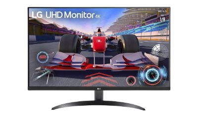 LCD Monitor, LG, 31.5", 4K, Panel VA, 3840x2160, 16:9, 4 ms, Speakers, Swivel, Pivot, Height adjustable, Tilt, Colour Black, 32UR550-B