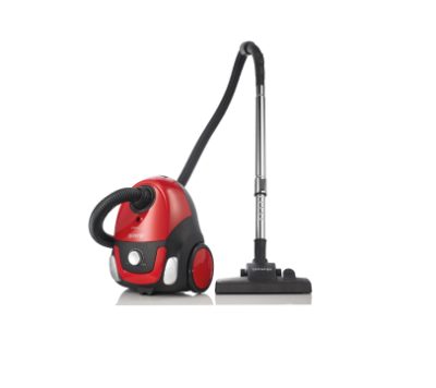 Vacuum cleaner, VCEB11CXRII, Bagged, Power 800 W, Dust capacity 2 L, Red