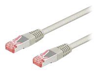 CAT 6 patch cable S/FTP (PiMF), 93572, Grey RJ45 Male, RJ45 Male