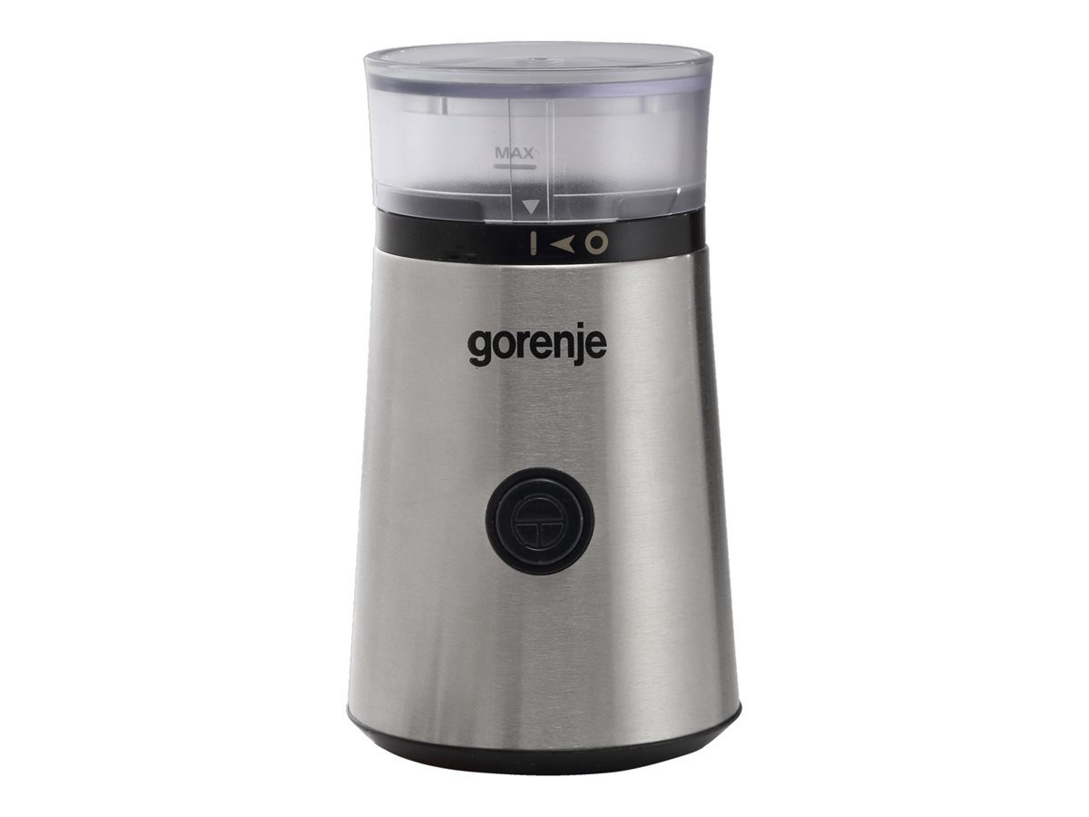 Coffee grinder, SMK150E, 150 W, Coffee beans capacity 60 g, Lid safety switch, Stainless steel