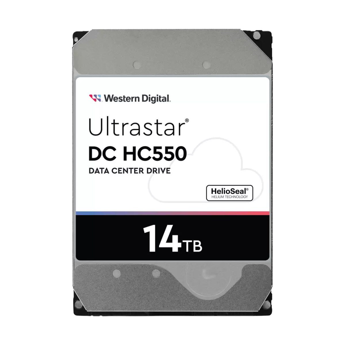 HDD, WESTERN DIGITAL ULTRASTAR, Ultrastar DC HC550, WUH721814AL5204, 14TB, SAS, 512 MB, 7200 rpm, 3,5", MTBF 2500000 hours, 0F38528