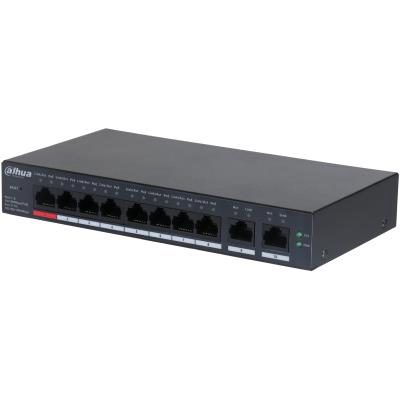 Switch, DAHUA, CS4010-8ET-110, Type L2, Desktop/pedestal, PoE ports 8, DH-CS4010-8ET-110