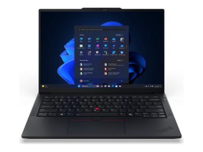 Lenovo ThinkPad E14 G7 Intel, Black, 14 ", IPS, WUXGA, 1920 x 1200 pixels, Anti-glare, Intel Core Ultra 7, 258V, 32 GB, Soldered LPDDR5x, Solid-state drive capacity 512 GB, Intel Arc Graphics 140V, Windows 11 Pro, 802.11ax, Bluetooth version 5.3, Keyboard language English, Keyboard backlit, Warranty 36 month(s), Battery warranty 12 month(s)