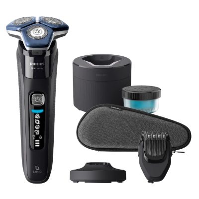PHILIPS Shaver series 7000, Wet& Dry skuveklis (lādējams), melns