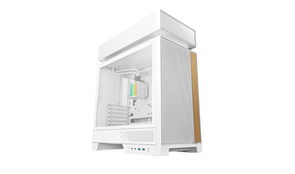 Deepcool Case, CL6600 WH, White, Mid Tower