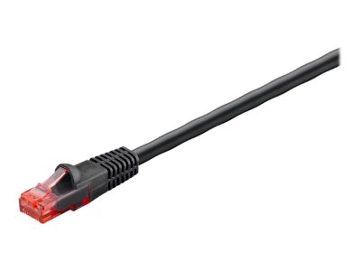 Goobay Outdoor Patch Cable, CAT 6/6A, U/UTP, AWG 24/1, Length: 20 m, Black